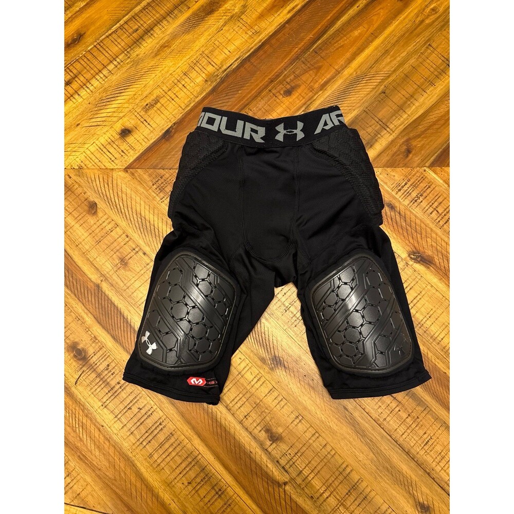 Under Armour Youth Small Football Girdle 5-Pad McDavid Hex Compression Black